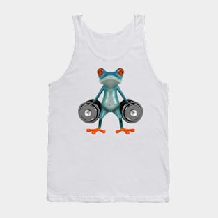 frog in a gym Tank Top